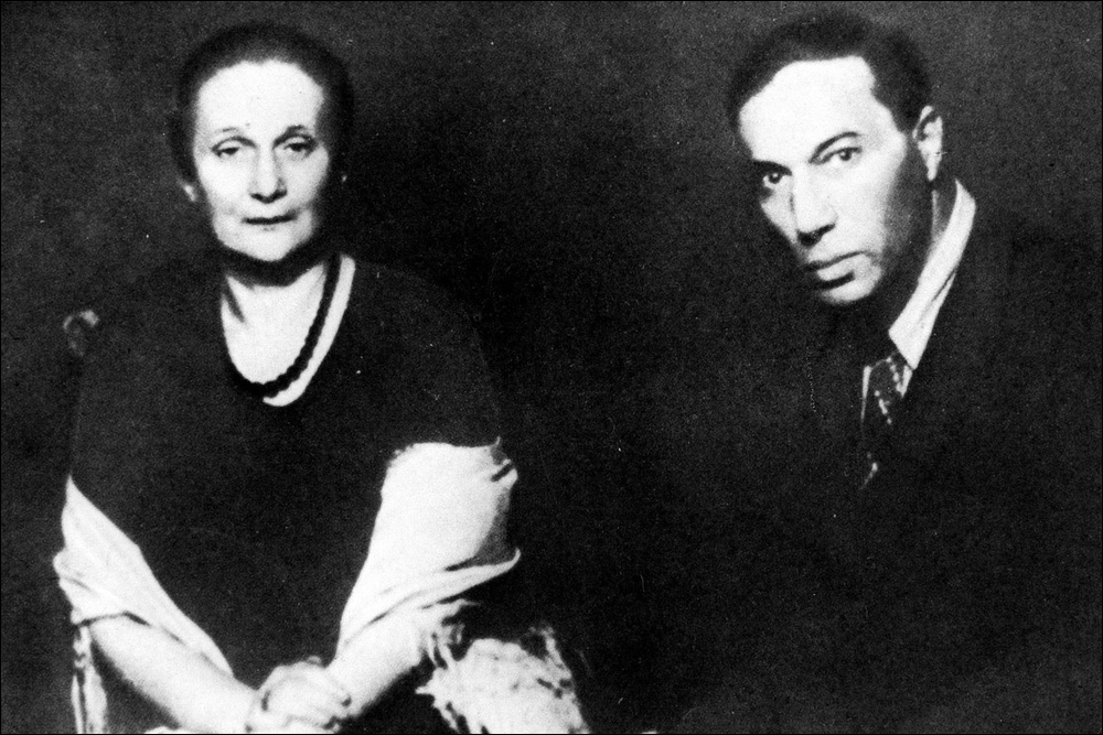 Анна Ахматова и Борис Пастернак, 1946