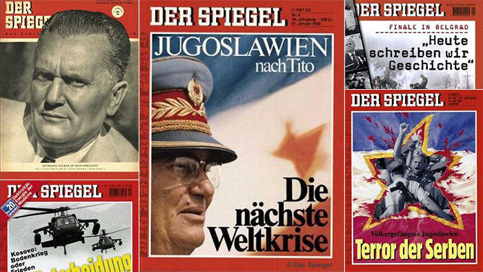 Startbild Bildergalerie Der Spiegel und Jugoslawien